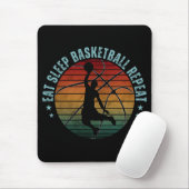 ETEN SLAPEN BASKETBAL HERHALEN MUISMAT (Met muis)