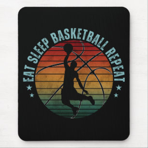 ETEN SLAPEN BASKETBAL HERHALEN MUISMAT
