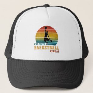 Eten Slapen Basketbal Herhalen Trucker Pet