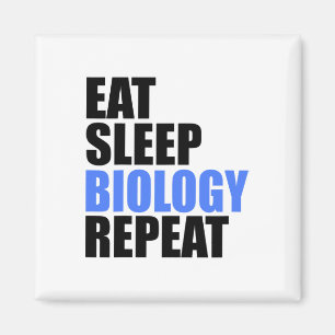 Eten Slapen Biologie Herhalen Bioloog Professor Le Magneet