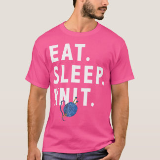 Eten Slapen Breien T-shirt