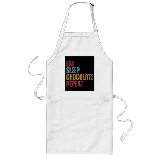 ETEN SLAPEN CHOCOLADE HERHALEN LANG SCHORT (Voorkant)
