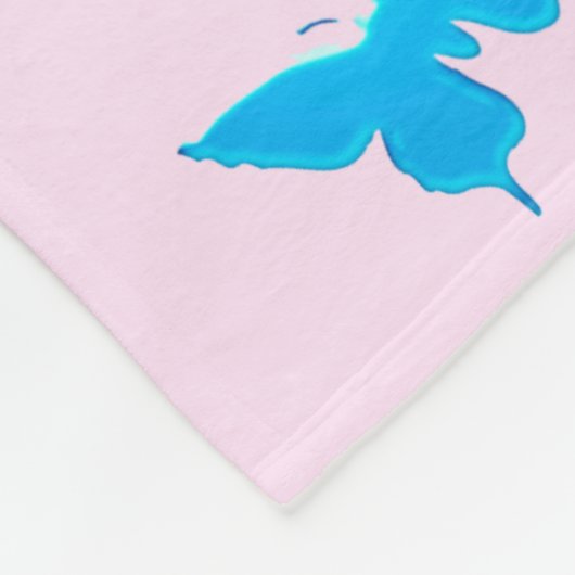 ETEN, SLAPEN, DANSEN BALLERINA GEPERSONALISEERDE D FLEECE DEKEN (Hoek)