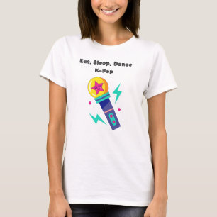 Eten, slapen, dansen K-Pop T-shirt