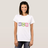 Eten Slapen Dansen! T-shirt (Voorkant volledig)