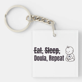 Eten Slapen Doula Sleutelhanger