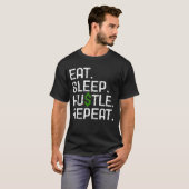 Eten Slapen Erken Repeat T-shirt (Voorkant volledig)