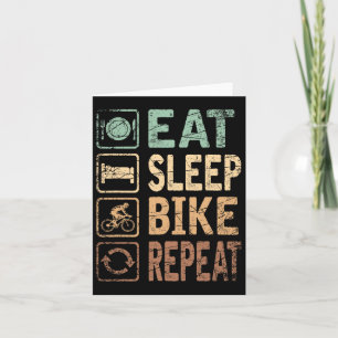 Eten Slapen Fietsen Herhalen Fiets  Kaart