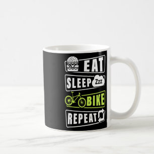Eten Slapen Fietsen Herhalen  Koffiemok