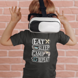Eten Slapen Game Herhalen T-shirt