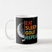 Eten Slapen Golf Herhalen Koffiemok (Links)