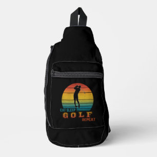 Eten Slapen Golf Herhalen Sling Bag