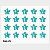Eten Slapen Golf Ster Sticker (Vel)