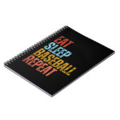 ETEN SLAPEN HONKBAL HERHALEN NOTITIEBOEK (Linkerzijde)