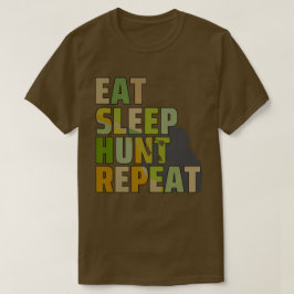 Eten Slapen Jagen Herhalen  T-shirt