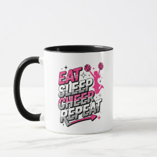 Eten Slapen Juichen Herhalen – Cheerleading Squad Mok
