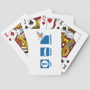 Eten Slapen Lanceren Pokerkaarten