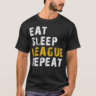 eten slapen league t-shirt