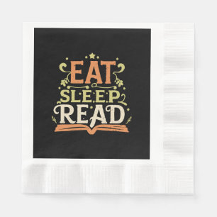 Eten Slapen Lezen, Grappig Lezen Servet