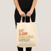 Eten Slapen Mahjong Herhalen Tote Bag (Voorkant (product))