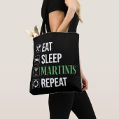 Eten. Slapen. Martinis. Herhalen. Tote Bag (Dichtbij)