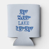 Eten Slapen Meer Herhalen Blikjeskoeler (Achterkant)