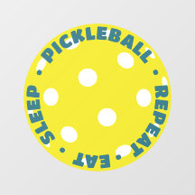 ETEN, SLAPEN, PICKLEBALL, HERHALEN