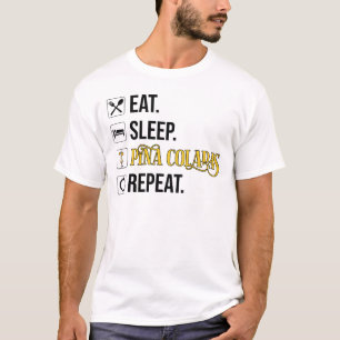 Eten. Slapen. Pina Colada's. Herhalen. T-shirt
