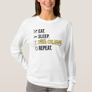 Eten. Slapen. Pina Colada's. Herhalen.  T-shirt