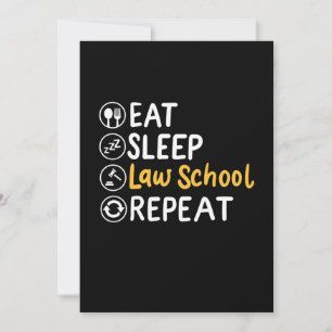 Eten Slapen Rechtenstudie Herhalen Kaart