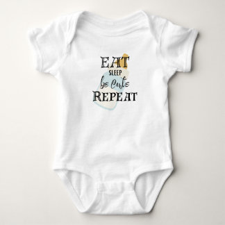 Eten, slapen, Schattige zijn, herhalen! Romper