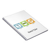 Eten Slapen Schilderen Notitieboek (Rechterzijde)