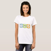 Eten Slapen Schilderen T-shirt (Voorkant volledig)