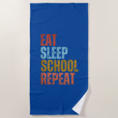 ETEN SLAPEN SCHOOL HERHALEN STRANDLAKEN (Voorkant)