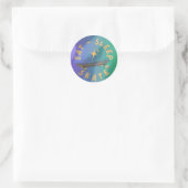 Eten Slapen Skate Ronde Sticker (Tas)
