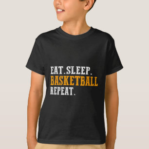 Eten Slapen Sketll Herhalen Funny Sketll Shirt S