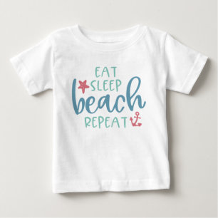 Eten Slapen Strand Herhalen Anker Ster Vis