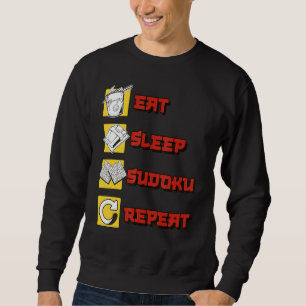 Eten Slapen Sudoku Herhalen Trui