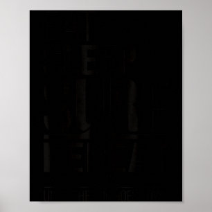 Eten slapen surfen herhalen grappige surfer strand poster