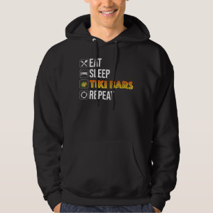Eten. Slapen. Tiki Bars. Herhalen Hoodie