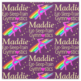 ETEN, SLAPEN, TRAINEN GEPERSONALISEERDE GYMNASTIEK STOF