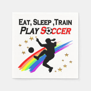 ETEN, SLAPEN TREIN VOETBAL DE HELE DAG DOOR SERVET