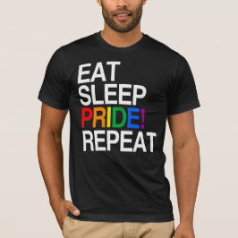 Eten Slapen Trots Herhalen T-shirt