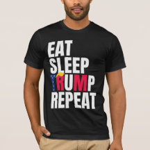 Eten Slapen Trump Herhaal President Trump Herverki