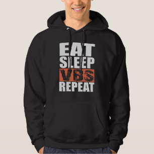 Eten Slapen VBS Herhalen Hoodie