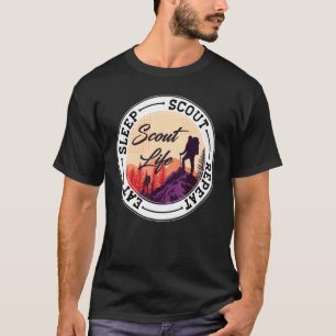 Eten Slapen Verkenner Herhalen Beste Verkenner Le T-shirt