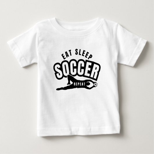 eten slapen voetbal herhalen (Voorkant)
