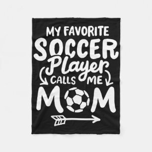 Eten Slapen Voetbal Herhalen Grappige Voetbalspele Fleece Deken