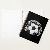 eten slapen voetbal herhalen planner (Display)