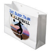 ETEN, SLAPEN, VOLLEYBAL TRAINEN GROOT CADEAUZAKJE (Voorkant Gekanteld)